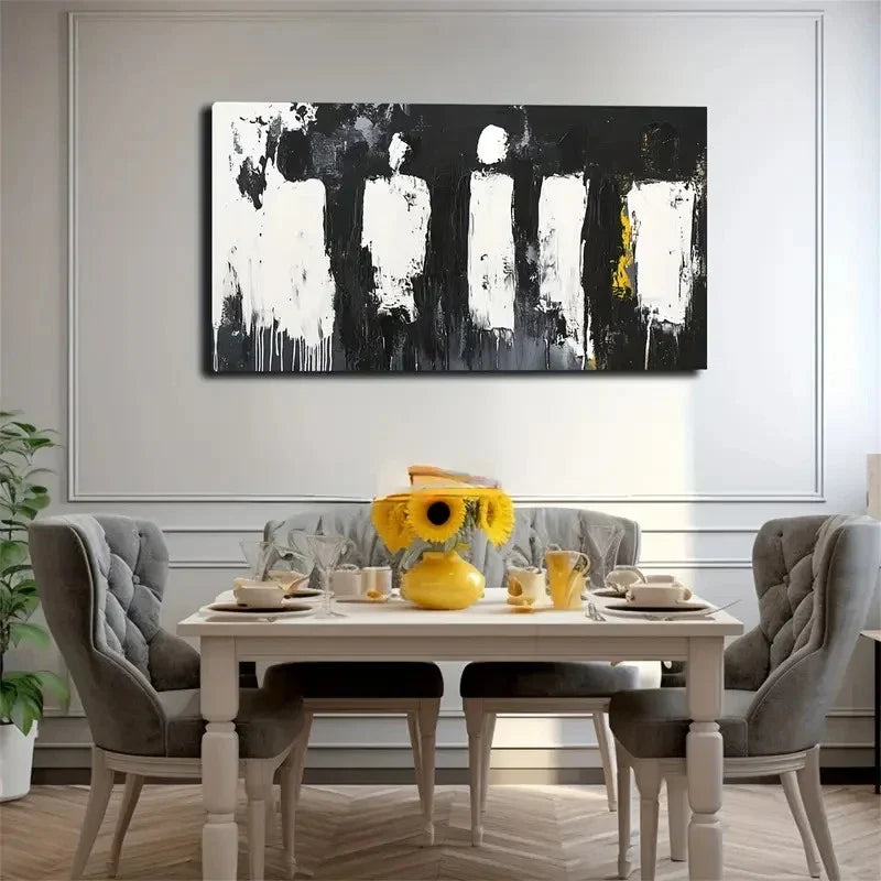 Appears Be The Figure Outline Wall Art Canvas Office Home Room Framed 120x60cm