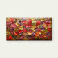 Rustic Autumn Leaves Colorful Wall Art Canvas Office Home Room Framed 120x60cm