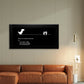 Retro Pixel Dinosaur Meme Wall Art Canvas Office Home Room Framed 80x45cm