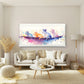 Colorful Dreams of Kittens Wall Art Canvas Office Home Room Framed 120x60cm