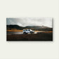 White 4x4 Offroad Car Mountain Wall Art Canvas Office Home Framed 120x60cm