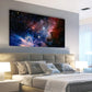 Galaxy Nebula Starry Cosmic Universe Stars Outer Space Wall Art canvas office home room framed 120x60cm
