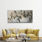 Olive Branch with Green Olives Wall Art Canvas Office Home Room Framed 120x60cm