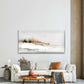 Snowy Mountain & Pine Tree Wall Art Canvas Office Home Room Framed 120x60cm