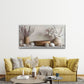 Vase Arrangements with Natural Wall Art Canvas Office Home Room Framed 80x45cm