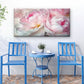 Abstract Floral Wall Art Canvas Office Home Room Framed 120x60cm