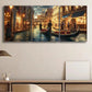 3pcs Venetian Canal Scenery Metal Print Ready to Hang Art