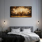 Elegant Tree With White Golden Wall Art Canvas Office Home Room Framed 120x60cm