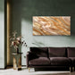 Liquid Satin Flowing Wave Wall Art Canvas Office Home Room Framed 120x60cm