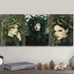 3pcs Quiet Medusa Metal Print Ready to Hang Art