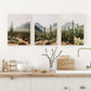 3pcs Arizona Desert, Southwestern Mexican Nature Metal Print Ready to Hang Art