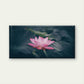Beautiful Blooming Pink Lotus Wall Art Canvas Office Home Room Framed 120x60cm
