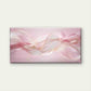 Soft Pink Abstract Fluid Wave Wall Art Canvas Office Home Room Framed 120x60cm