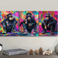 3pcs Street Style Gorilla Metal Print Ready to Hang Art