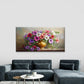 Golden Glow Summer Flowers Wall Art Canvas Office Home Room Framed 120x60cm