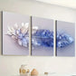 3pcs Minimalist Modern Fashion Feather Abstract Art  Rich Wall Art Set Canvas Framed 40x60cm - High Quality Print 100% Australian Made Wall Canvas Ready to Hang