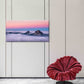 Aerial Shot Fronalpstock Mountains Wall Art Canvas Office Home Room Framed 80x45cm