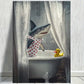 Shark Buth In Tab With Duck Print 100% Australian Made 40x60cm Stretched Canvas Ready to Hang