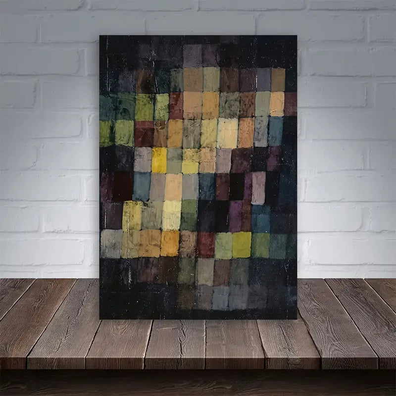 Colorful Abstract Design Print 100% Australian Made 40x60cm Stretched Canvas Ready to Hang