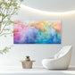 Golden Horizons In Pastel Wall Art Canvas Office Home Room Framed 120x60cm