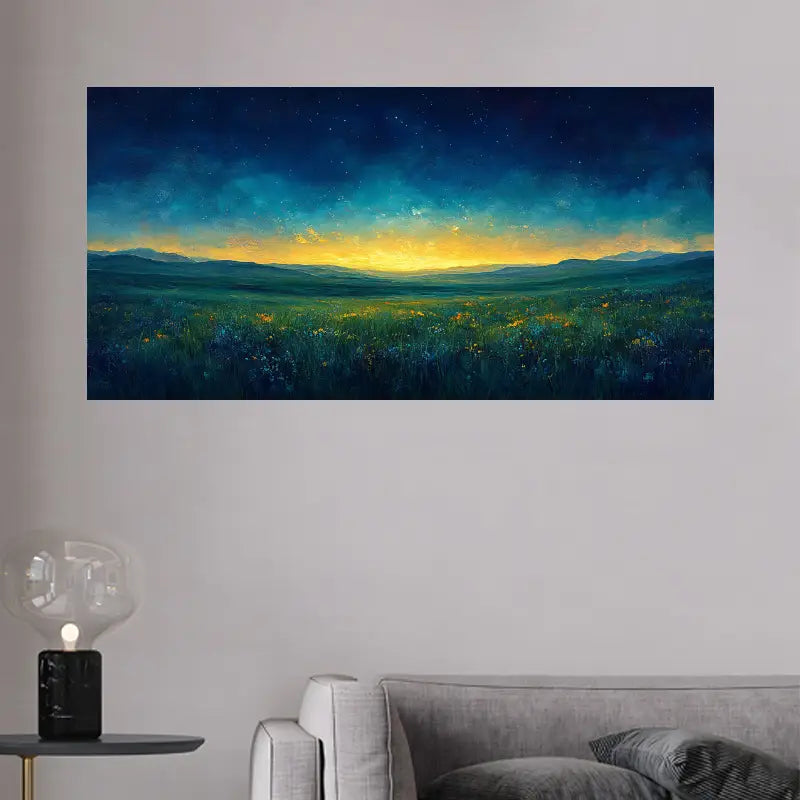 Savannah Sunrise Wall Art wall canvas office home room framed 120x60cm