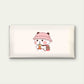 Panda Cat Drinking Bubble Tea Wall Art Canvas Office Home Room Framed 120x60cm
