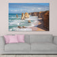 Breathtaking view of the Twelve Apostles, Great Ocean Road Print 100% Australian Made Stretched Canvas Ready to Hang - AU-110