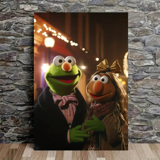 Muppet Show Canvas  Print 100% Australian Made 40x60cm Stretched Canvas Ready to Hang