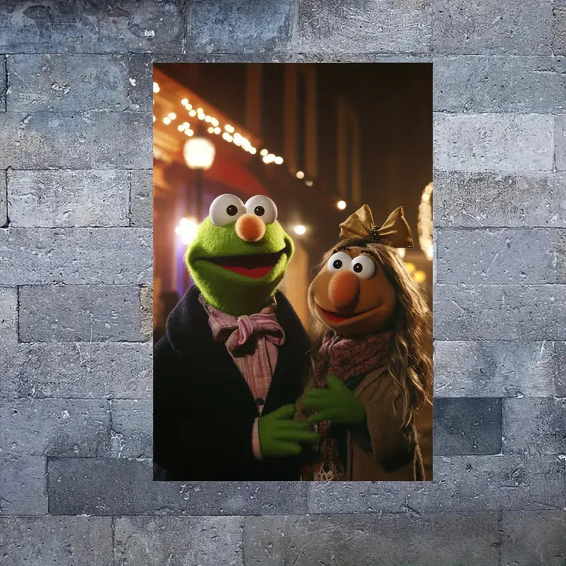 Muppet Show Canvas  Print 100% Australian Made 40x60cm Stretched Canvas Ready to Hang