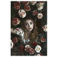 Woman In Rose Flower Photograph Print 100% Australian Made 40x60cm Stretched Canvas Ready to Hang