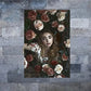 Woman In Rose Flower Photograph Print 100% Australian Made 40x60cm Stretched Canvas Ready to Hang