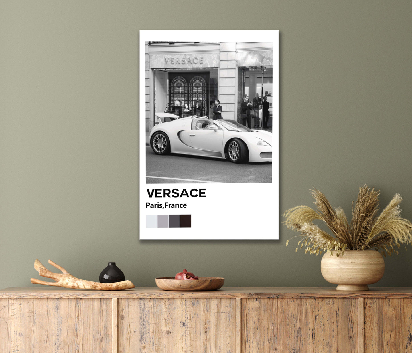 Art Of Versace Establishment Print 100% Australian Made 40x60cm Stretched Canvas Ready to Hang