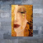 Freya'S Tears Golden Leaf Art Print 100% Australian Made 40x60cm Stretched Canvas Ready to Hang