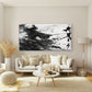 Dynamic Japanese Warrior I Wall Art Canvas Office Home Room Framed 120x60cm
