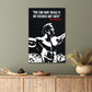 Motivation Quote Of A Former Bodybuilder Print 100% Australian Made 40x60cm Stretched Canvas Ready to Hang