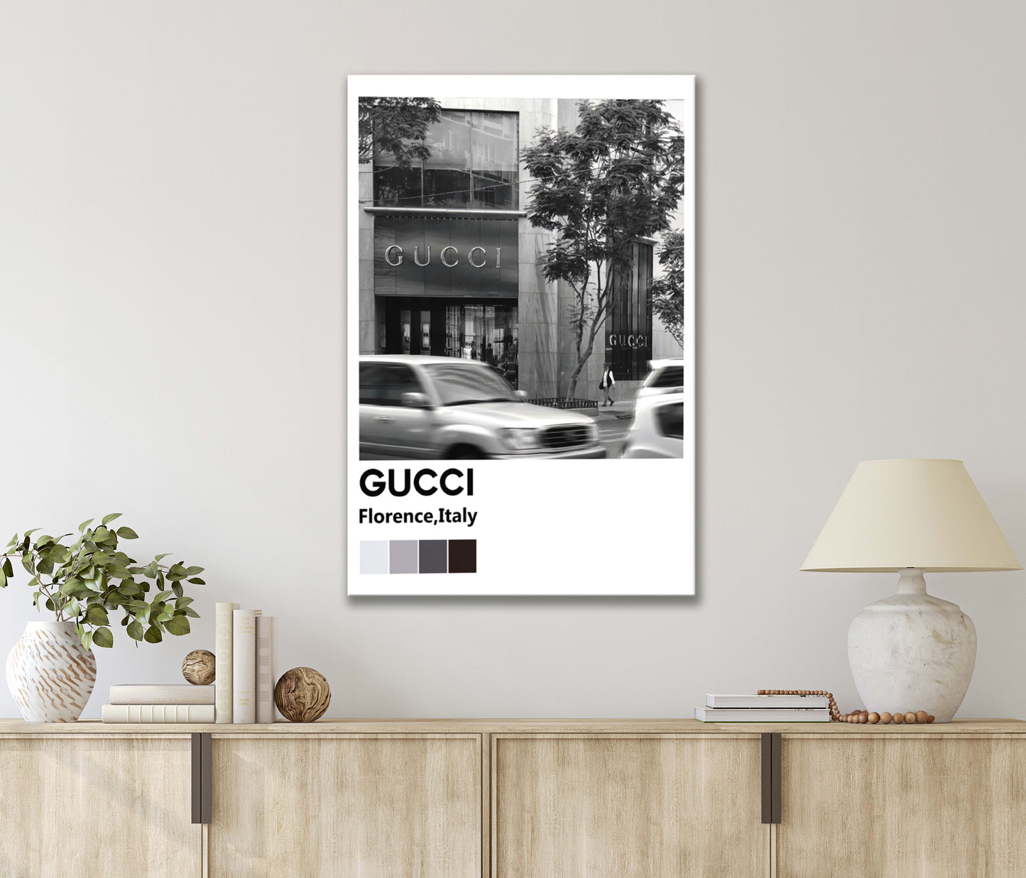 Art Of Gucci Establishment Print 100% Australian Made 40x60cm Stretched Canvas Ready to Hang