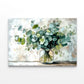 Eucalyptus Leaves in Clear Glass Vase Print 100% Australian Made 60x40cm Stretched Canvas Ready to Hang