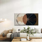 Abstract Geometric Radial Desig Wall Art Canvas Office Home Room Framed 80x45cm