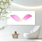Pink Lotus Petals Floating Wall Art Canvas Office Home Room Framed 120x60cm