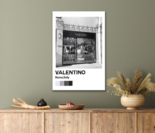 Art Of Valentino Establishment Print 100% Australian Made 40x60cm Stretched Canvas Ready to Hang