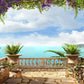 Italy Amalfi Terrace View Wall Art Canvas Office Home Room Framed 80x45cm