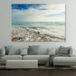 Sea Waves, Clouds & Blue Sky Print 100% Australian Made Stretched Canvas Ready to Hang - BC-114