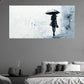 A Woman with An Umbrella Wall Art wall canvas office home room framed 120x60cm