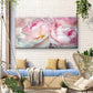 Abstract Floral Wall Art Canvas Office Home Room Framed 120x60cm