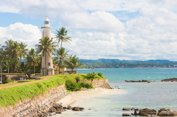 The Old Lighthouse of Galle, Sri Lanka Print 100% Australian Made Stretched Canvas Ready to Hang - BC-115