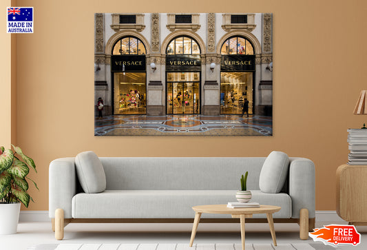 City Fashion Store Front Print 100% Australian Made Stretched Canvas Ready to Hang - FS-115