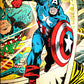 Superhero Comic Character with Shield Print 100% Australian Made 40x60cm Stretched Canvas Ready to Hang