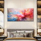 Fluid Pastel Color Waves Wall Art Canvas Office Home Room Framed 120x60cm