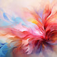 Fluid Pastel Color Waves Wall Art Canvas Office Home Room Framed 120x60cm