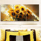 3pcs Sunflower Metal Print Ready to Hang Art